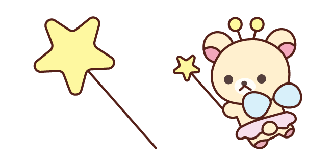 Rilakkuma Korilakkuma and Wand курсор