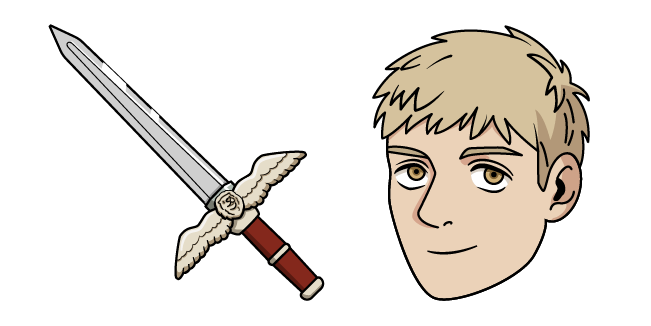 Delicious in Dungeon Laios Touden y Espada Cursor