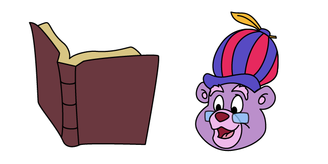 Adventures of the Gummi Bears Zummi Gummi and Book Cursor