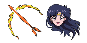 Курсор Sailor Moon Sailor Mars and Mars Flame Sniper