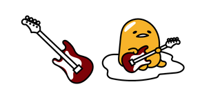 Gudetama Guitarrista cursor