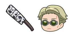 Cute Jujutsu Kaisen Nanami Kento and Knife Cursor