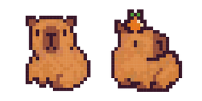 Capibara Pixel cursor