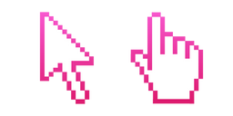 Pink Fairy Pixel Cursor