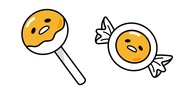 Gudetama Lollipop and Candy курсор