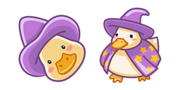 Cute Witch Duck Cursor