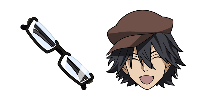 Bungo Stray Dogs Ranpo Edogawa y Gafas Cursor