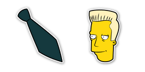 The Simpsons Karl y Corbata cursor