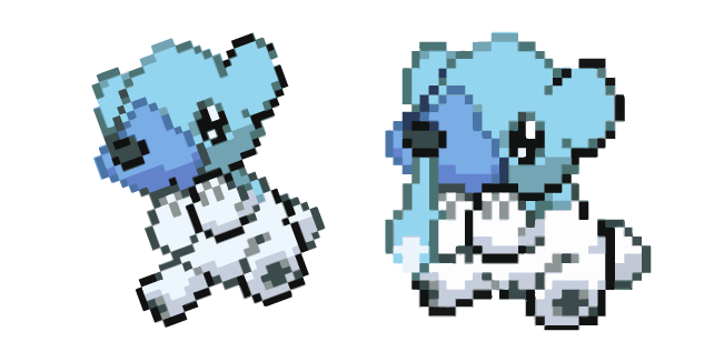 Pokemon Cubchoo Pixel Cursor