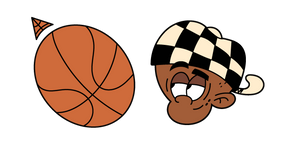 Курсор The Loud House Casey and Basketball