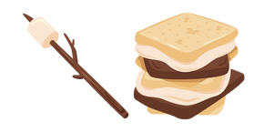 Курсор Marshmallow and S'more