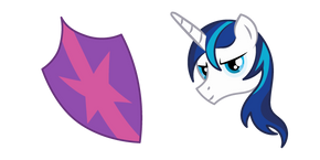 My Little Pony Shining Armor y Escudo cursor