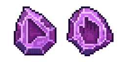 Purple Stone Pixel Cursor