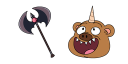 Star vs. the Forces of Evil Bearicorn and Axe Cursor