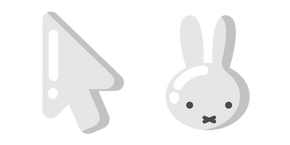 Minimal Miffy Rabbit Curseur