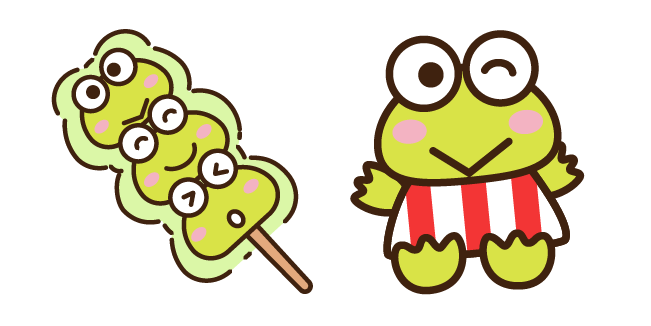 Sanrio Keroppi and Froggy Dango cursor – Custom Cursor