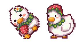 Курсор Strawberry Duck Pixel