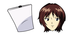 Neon Genesis Evangelion Yui Ikari and Documents Cursor