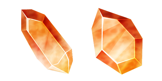 Pierre de Soleil Orange Crystal Cursor