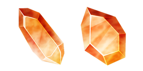 Piedra Solar Naranja Cristal cursor