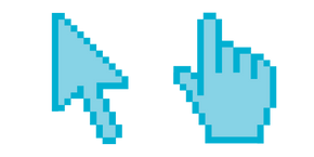 Azul Claro Pixel cursor