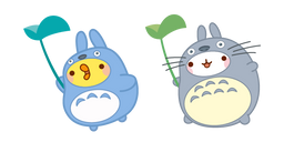 Kawaii Totoro Molang and Piu Piu Cursor