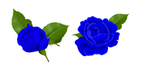 Blue Roses Curseur