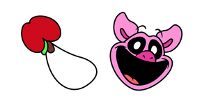 Smiling Critters PickyPiggy y Colgante de Manzana cursor