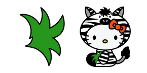 Hello Kitty Zebra Cursor