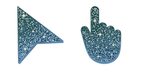 Lapis Lazuli Glitter cursor