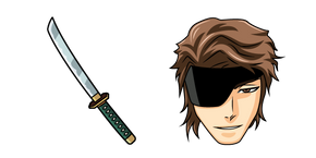 Bleach Sōsuke Aizen y Zanpakutō cursor