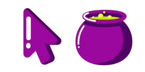 Minimal Witch Cauldron Cursor