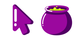 Minimal Witch Cauldron Cursor