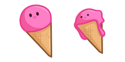 Курсор Cute Pink Ice Cream