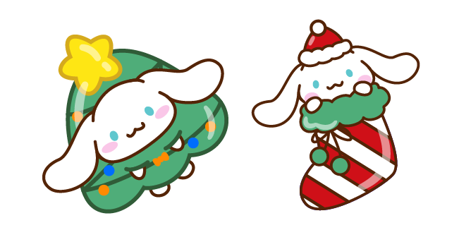 Sanrio Cinnamoroll y Navidad Cursor