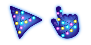 Colorful Twinkling Lights Cursor