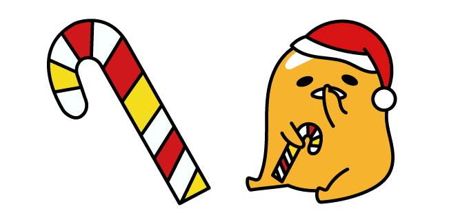 Gudetama and Candy Cane курсор