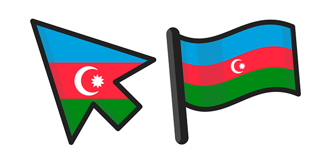 Azerbaijan Flag курсор