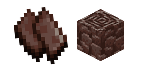 Minecraft Ancient Debris et Netherite Scrap Curseur