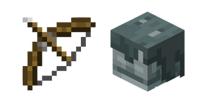 Minecraft Stray and Bow Cursor