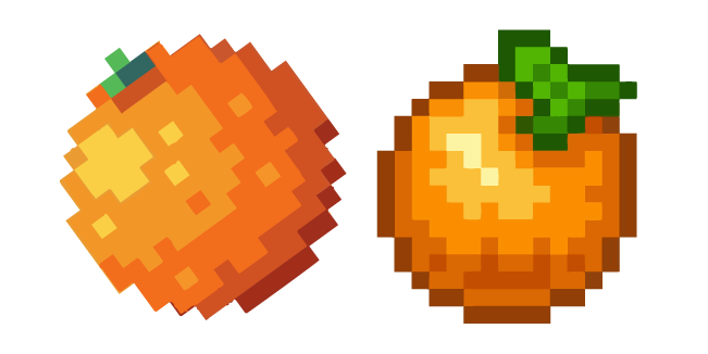 Mandarin Pixel Cursor