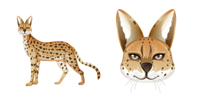 African Serval Cursor