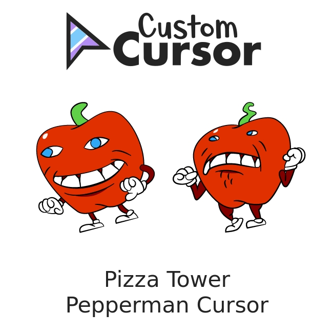 Pizza Tower Pepperman Cursor – Custom Cursor