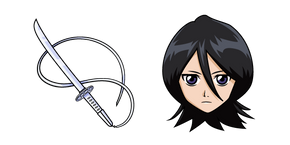 Bleach Rukia Kuchiki et Bankai Curseur