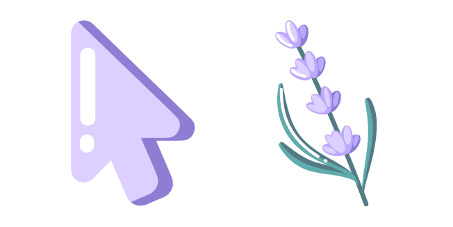 Minimal Lavender Cursor