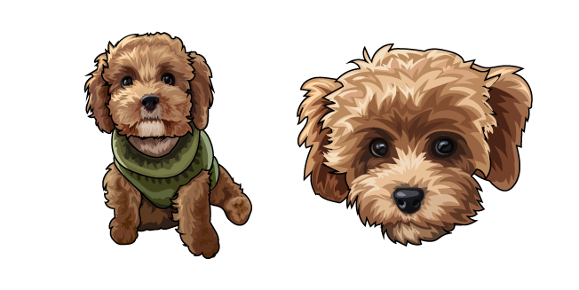 Maltipoo Dog Cursor