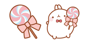 Molang with Candy Cursor