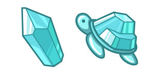 Cute Crystal Turtle Cursor