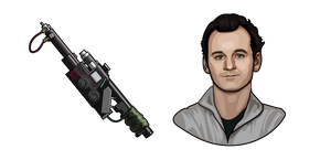 Ghostbusters Peter Venkman et Neutrona Wand Curseur