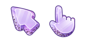 Materials Lavender Bubble Tea Cursor